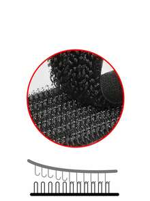 1 件粘性线缆整理器，带钩环，耐热且可重复使用，适用于智能手机、笔记本电脑和家用电器的电线管理，非常适合家庭、办公室、父亲节礼物