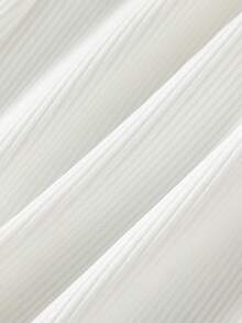 3 件套幼儿女童纯色休闲百搭圆领无袖背心，蝴蝶结装饰短裤，夏季 - 彩色 - 查看 8