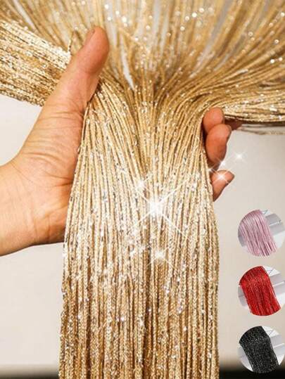 1 Pezzo Tenda a Fili Decorativi per Porte, Pannello da Parete, Nappe, Tenda Divisoria per Camera, Adatto Per Matrimoni, Feste, Ristoranti, Casa