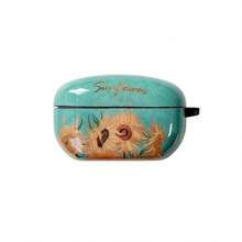 Flower WF-1000XM5 Exclusive Case – Handcrafted Oil Art Designs + Rugged Protection & Detachable Carabiner