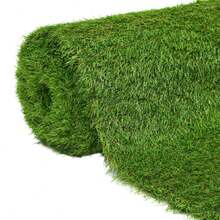 Gazon Synthétique Exterieur with Picots 30mm - Faux Gazon pour Balcon, Terasse et Jardin - Premium Tapis Gazon - Fausse Herbe Balcon - Tapis Herbe Artificielle1x2 m Vert - Verde - Ver 1