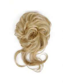 1 sztuka rozczochranych włosów, elastyczna gumka, syntetyczne przedłużki do włosów z falowanymi lokami na co dzień, na imprezę, do cosplayu, gumka do włosów w kształcie kucyka, kolor ombre, syntetyczne włókno, swobodna, imprezowa, pałacowa gumka do włosów, całoroczne gumki do włosów, gumki do włosów, gumki do włosów, gumki do włosów, gumki do włosów, gumki do włosów, gumki do włosów, gumki do włosów