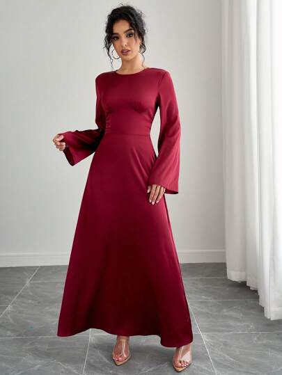 Women's Long Dress Stylish Middle Eastern Design, Suitable For Summer