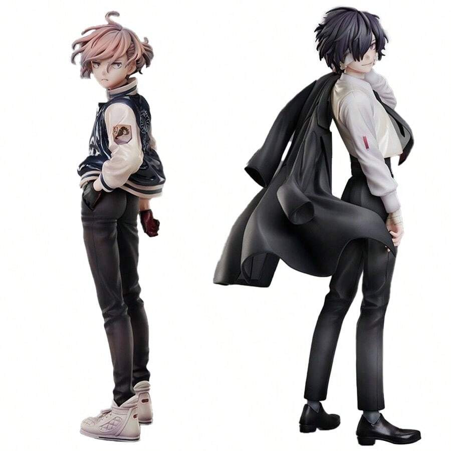 1PC 22cm/8.66inch Bungou Stray Dogs Anime Figure Youth Action Figure 15 Years Old Figurine Room Decorations PVC Adult Collection Model Doll Toys Halloween Christmas Gifts - Multicolor - View 1