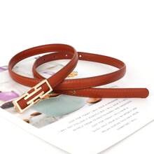 1 pieza Cinturón de mujer multicolor para la cintura, cinturón delgado vintage como decoración elegante para jeans, pantalones, ropa casual, moda coreana de verano, escuela de otoño, otoño, Halloween