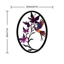 Colorful Silhouette Bird Garden Decor, Suitable As Friend's Gift, Home & Garden Decoration