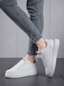 Unisex Canvas Sneakers, Casual Vulcanized Shoes For Men And Women