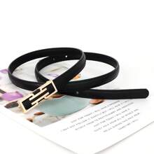 1 pieza Cinturón de mujer multicolor para la cintura, cinturón delgado vintage como decoración elegante para jeans, pantalones, ropa casual, moda coreana de verano, escuela de otoño, otoño, Halloween