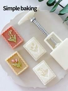 مجموعتان من قوالب الحلوى بنمط سوسن الوادي، هدية عيد ميلاد، مجموعة أدوات الخبز، لوازم بنتو، قوالب تشكيل الكوكيز اليدوية DIY ، قوالب تقطيع الكيك والكوكيز والبسكويت، أدوات مطبخ لحلوى القمر والحشوات، قوالب بسكويت السكر وأدوات حلوى الكوكيز. مجموعة قوالب الكعك القمري.