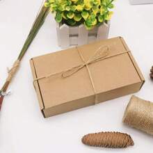 2mm/3mm 10M/100M Natural Vintage Jute Rope Twine Roll Sewing Wedding Gift Wrap Crafts Jute Cord Thread Handmade DIY Party Ribbon Bows Christmas Decoration
