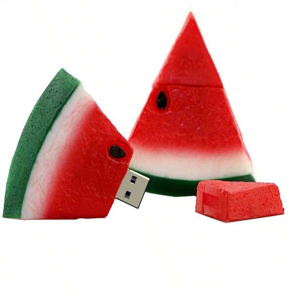 USB Flash Drive 128GB Cartoon Fruit Memory Stick USB Flash Drive For Mobile Phone Computer 64GB 2.0 Pen Drive 32GB Gift USB