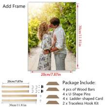 1 Foto personalizada en lienzo con marco de fotos DIY o póster sin marco, regalo del Día del Padre, fotos personalizadas para seres queridos, familia, amigos y mascotas, perros, gatos, decoración del hogar de gran tamaño adecuada para colocar en salas de estar, dormitorios, oficinas, salones de té, restaurantes, escuelas, baños, impresión de pósteres personalizados, pinturas colgantes personalizadas, pinturas de decoración de pared personalizadas, impresión gráfica