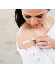36pcs Clear Double-Sided Adhesive Anti-Slip Stickers For Shirt Neck, Women's Lingerie & Underwear - Waterproof And Invisible Summer Cooling,Beach,Travel