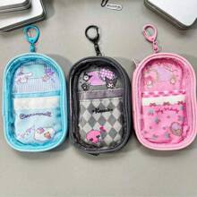 Sanrio Sanrio Kuromi My Melody Cinnamoroll Anime Aufbewahrungstasche, süße Tasche Cartoon Anhänger Handtasche Geschenk