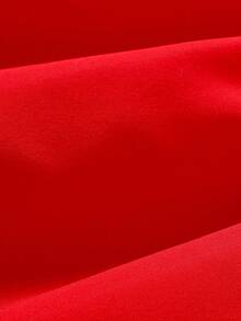 Girls' Summer Sleeveless Dress With Strawberry Embroidery, Fruit Elements, Soft Fabric, Skin-Friendly, Casual Style, Fits 4-7 Years Old, With Crossbody Strap Accessory - Red - View 7