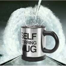 Coffee Cup Hot Drink, Stainless Steel Automatic Coffee Cup Stirrer, Automatic Magnetic Self Stirring Coffee Cup, Travel Tumbler Car Cup, Milk Chocolate Mocha, Creamy White Insulated Coffee Cup, Milk Tea Water Cup With Handle And Lid, Men's/Women's Coffee Cup, Suitable For Adults And Students To Use In School, Office, Picnic And Camping, Mother's Day Gift For Women