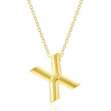 Fashionable Gold Copper A-Z 26 Letter Hanging Necklace, Charming Women's Jewelry