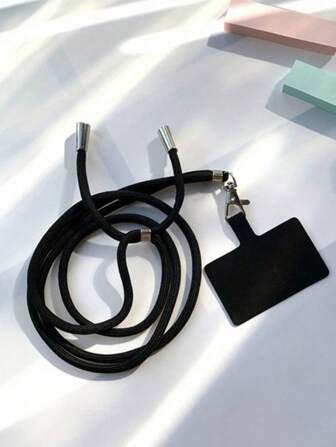 INS 风格尼龙斜挎手机带 | 可调节挂绳，兼容 和 Android 手机 | 简约免提，适合日常佩戴和旅行，适合送给母亲、家人、朋友、生日、节日的手机挂饰、手机链