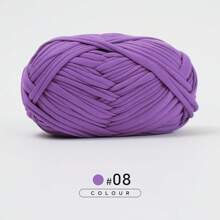 1 / 3 pezzi di strisce di tessuto, 100 / 300g di alta qualità in poliestere, tessuto per magliette per uncinetto e lavoro a maglia, grande pacchetto di strisce di tessuto, pratico per uncinetto, tessitura di borse, tappeti, cuscini, bambole, progetti all'uncinetto (confezione casuale)