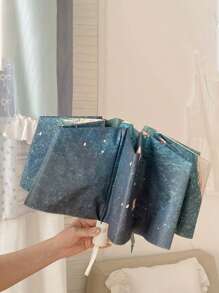 1pc High-Quality Cute Cartoon Folding Umbrella, Fully Automatic Anti-UV, Windproof, Sunshade And Rain Use, Portable Parasol