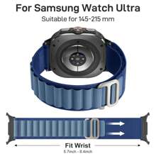 Alpine Loop Band Compatible With Samsung Galaxy Watch Ultra 47mm (2024), Sport Nylon Wristband Replacement Adjustable Strap Compatible For Galaxy Ultra Watch For Women Man
