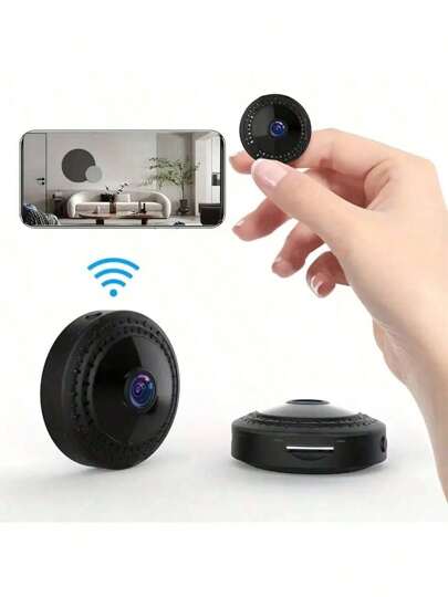 1pc Mini Camera HD Quality, Master Of Covert Monitoring. It Features Intelligent Night Vision, Strong Magnetic Adsorption, Long St by Hidden Function, Motion Detection. Ideal As Security Home Office Protection. view 4