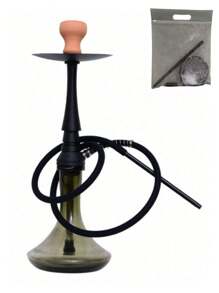 1 Set Hookah Accessories - Aluminum Handle Silicone Hose, Colorful Spiral Hose, Acrylic French Hookah Tube, Plastic Pipe, Foam Handle Hookah Pipe, Silicone Hose & Other Hookah Set Components