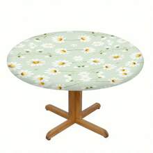 1/24PCS Stretch Tablecloths In Various Styles, Available In Multiple Sizes In Both Square And Round Shapes. Made Of Milk Silk Material, They Are Suitable For The Spring And Summer Seasons. These Tablecloths Serve As Decorative Items For Kitchens, Dining Rooms, And Courtyards, And Can Be Used To Adorn Dining Tables Of Different Sizes. They Are Perfect For Family Gatherings And Outdoor Picnics.