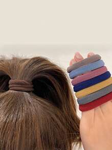 20/200pcs Pieces Of Khaki Nude Invisible Headband Elastic Towel Headband Daily Style Makeup Travel Essential School Opening Gift, Red Gift Box New Couple Gift