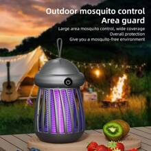Mosquito Killer Lamp Insect Repellent Radiation Less Mute Electric Insect Trap Usb Charging Outdoor Mosquito Killer Repellent,1200mah