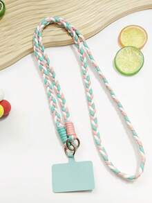 1pc Back Hanging Neck Long Rope Rope Crossbody Bag DIY Bag Accessories Shoulder Strap Hanging Chain Hanging Rope Back Strap Lanyard Crochet - Multicolor - View 8