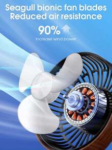 sweetfull Ventilatore mini portatile X Milania, ventilatore da tavolo con gancio, ventilatore multifunzionale a doppio uso, ventilatore personale silenzioso, ventilatore da scrivania piccolo, rotazione a 360°, adatto per camera da letto, cucina, ufficio, alimentato tramite USB, rinfrescante per l'estate, essenziale per spiaggia e viaggi, scelta primaverile ed estiva, regalo per damigelle, camera, decorazione camera da letto, spiaggia, viaggi, per uomo, per donna, vacanza, oggetti carini - Multicolore - Visualizzare 8