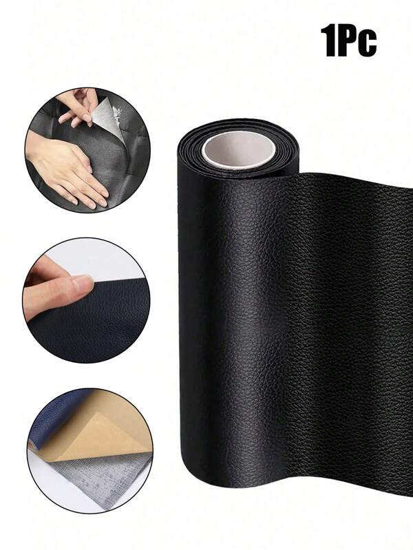 1 PIEZA Cinta de reparación, parche autoadhesivo de reparación para sofás, sillones, muebles, asientos de automóvil, kit de reparación de rasgaduras autoadhesivo, retocador recortable para hoteles/restaurantes/oficinas/comercios y talleres