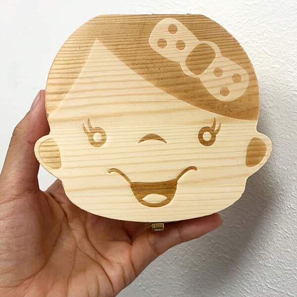 1pc Keepsake Box, Includes Tooth & Umbilical Cord Collector, Perfect For Youngsters's First Years Memories, Ideal Gift For Christmas