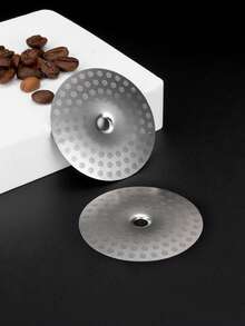 Stainless Steel Precision Shower Screen Espresso Compatible With BES900 920 980 990 Coffee Machines Assembly - Silver - View 2