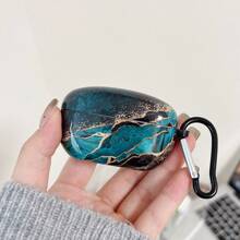 WF-1000XM5 Dual-Texture Case – Galaxy & Marble Art | Lightweight & Scratch/Fingerprint-Resistant