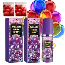 30ml Balloon Glossy Spray, It Enhances The Ambiance Of Balloons And Has A Long-Lasting Effect, Creating A High-Gloss Textured Spray. The High-Gloss Balloon Spray Enhances The Sheen Of Balloons With A Lasting Effect.
