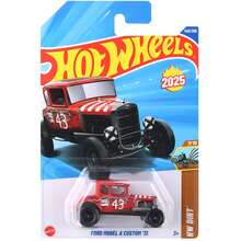 Mattel 25G-140  A 型定制 '31 C4982 1:64 比例玩具基本车，适合 3 岁及以上儿童，庆祝车辆（款式可能有所不同）