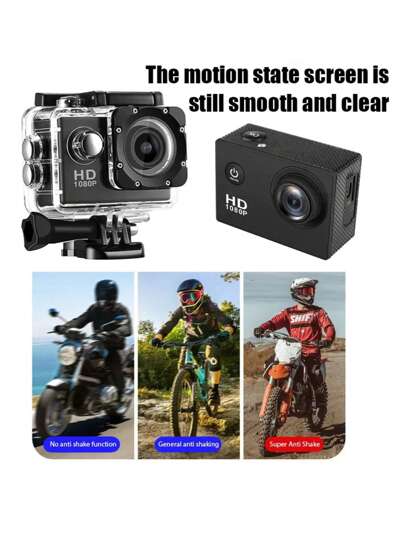 Portable Aetion Cameras Waterproof Camera Remote Control QutdoorCycling Record HD Digital Photography view 4
