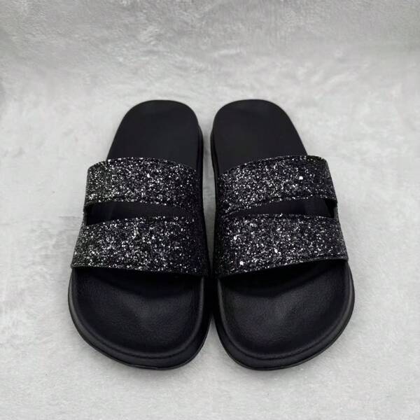 2025 New Shiny Summer Women Slippers, Indoor Outdoor Beach Flip Flops