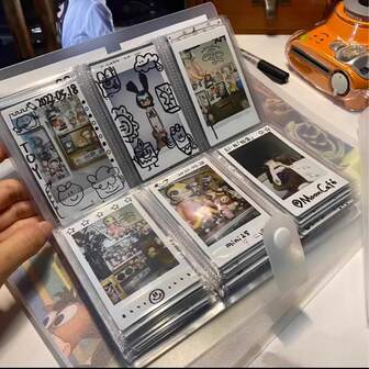 120/240 Card Slot Transparent Large Capacity Card Album, Suitable For Office Business Cards, IP Cards, Bills, Commemorative Coins And Stamp Collections