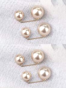 2/4 Peças Clipes para Barra de Calça Denim, Clipes Para Bloquear Luz do Tórax, Botão de Cintura, Clipes Anti-Arrasto de Sapato, Ajustador de Comprimento de Calça Escolar