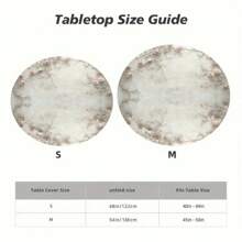 1/24PCS Stretch Tablecloths In Various Styles, Available In Multiple Sizes In Both Square And Round Shapes. Made Of Milk Silk Material, They Are Suitable For The Spring And Summer Seasons. These Tablecloths Serve As Decorative Items For Kitchens, Dining Rooms, And Courtyards, And Can Be Used To Adorn Dining Tables Of Different Sizes. They Are Perfect For Family Gatherings And Outdoor Picnics.