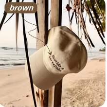 1pc Customized Text Logo Embroidered Baseball Cap, Personalized Unique Retro Style Baseball Hat. Nylon Baseball Cap For Everyday And Holiday Wear, All Seasons - Multicolor - View 7