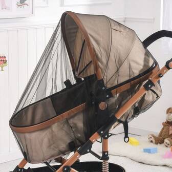 1pc Stroller Mosquito Net, Reusable Insect Proof Mesh Canopy For Strollers, Cradles, Playpens, N-Pack Toys And Portable Mini Baby Cribs, Durable Portable Baby Anti-Mosquito Net