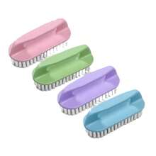 1pc Random Color Soft Bristle Shoe Brush Clothes Cleaning Multi-Use Brush