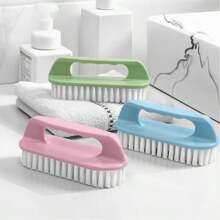 1pc Random Color Soft Bristle Shoe Brush Clothes Cleaning Multi-Use Brush