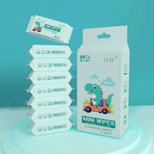 8pcs/Pack Adult Cleansing Wet Wipes, Travel Size Hand & Face Wipes, No Additives, Non-Irritating, Economical Household Use