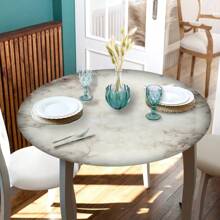 1/24PCS Stretch Tablecloths In Various Styles, Available In Multiple Sizes In Both Square And Round Shapes. Made Of Milk Silk Material, They Are Suitable For The Spring And Summer Seasons. These Tablecloths Serve As Decorative Items For Kitchens, Dining Rooms, And Courtyards, And Can Be Used To Adorn Dining Tables Of Different Sizes. They Are Perfect For Family Gatherings And Outdoor Picnics.