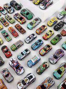 Coche de juguete de carreras a retroceso de metal en miniatura con lanzador de pista, juego de carreras, juguetes fidget, juguete, juguetes, juguete, juguete de coche, juguetes, juguete de coche, juguete, juguetes, juguetes de coche, juguete (color y estilos aleatorios), de vuelta a la escuela